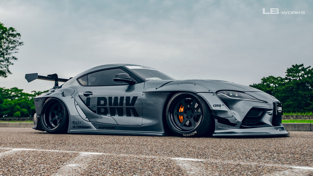LB-WORKS TOYOTA SUPRA (A90) ver.2 Complete Body kit with Bonnet Hood (CFRP)