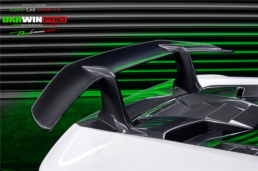 2015-2020 Lamborghini Huracan LP610/LP580 Performante Style Partial Carbon Fiber Aero - Full Kit