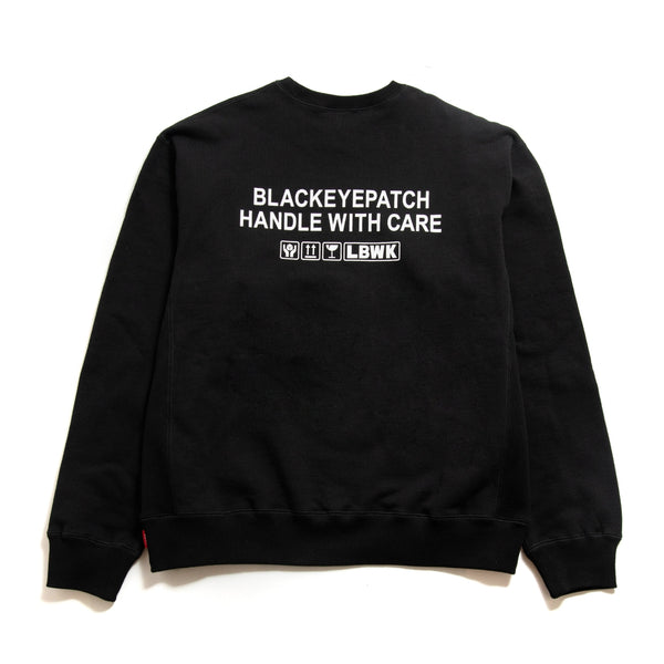 Black Eye Patch x LBWK “LAMBO CREW SWEAT” Black