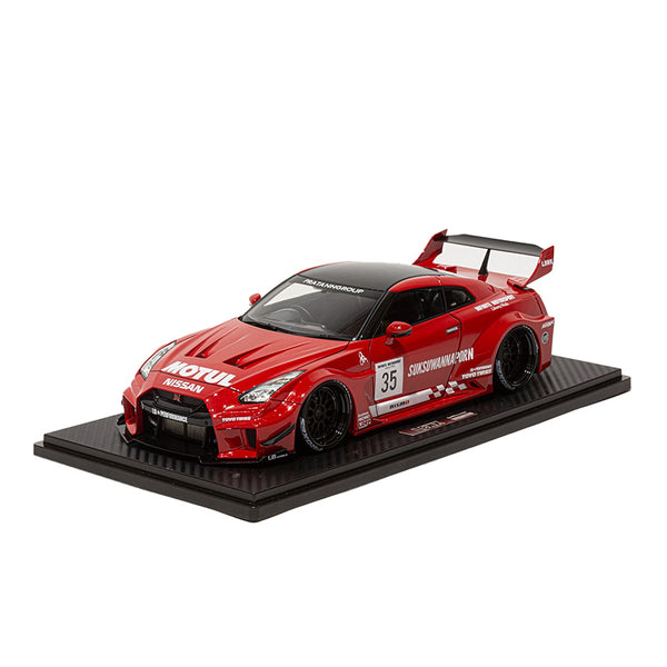 Ignition model 1/18 LB-Silhouette WORKS GT NISSAN 35GT-RR Red