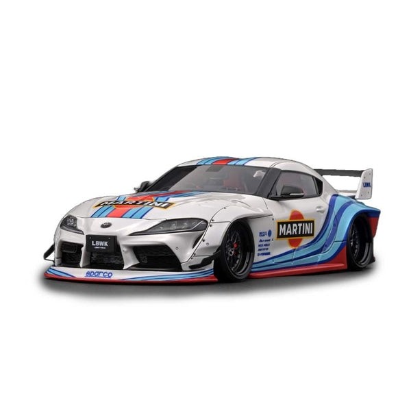 Ignition model 1/18 LB-WORKS TOYOTA Supra（A90）MARTINI White×Blue×Red