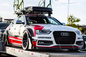 2013-2016 Audi S3/ A3 Sline Sedan BKSS Style Front Lip with Under Board