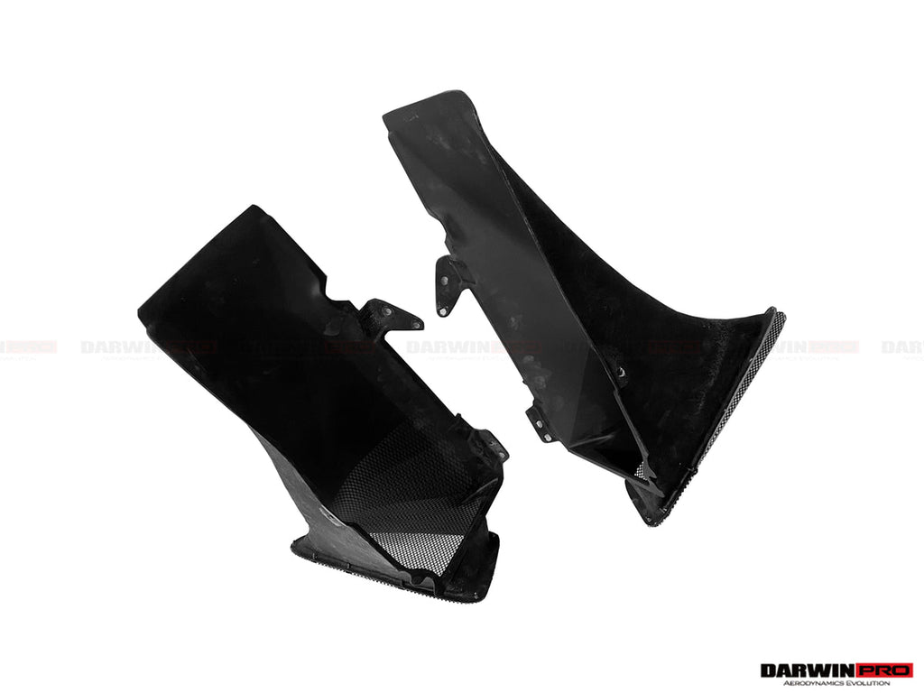 2015-2020 Ferrari 488 GTB/Spyder Pista Style Quarter Panel Side Scoops