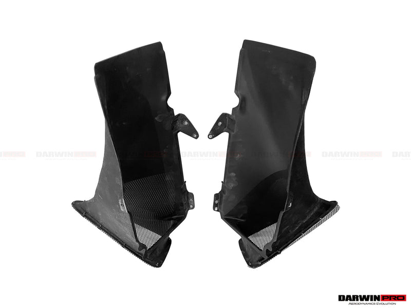 2015-2020 Ferrari 488 GTB/Spyder Pista Style Quarter Panel Side Scoops