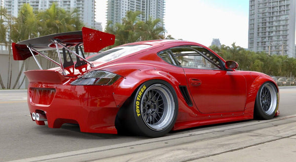 （セール）開催中 人気ブランドも続々プライス Porsche - Pandem Cayman Wing GT w/o (09-12) 2 Ver. 987.1 BBR