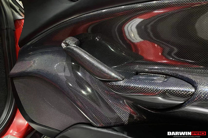 2015-2020 Ferrari 488 GTB/Spyder Carbon Fiber Door Handle Interior