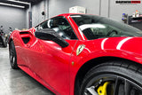 2015-2019 Ferrari 488 GTB/Spyder Carbon Fiber Mirror House & Base Replacement