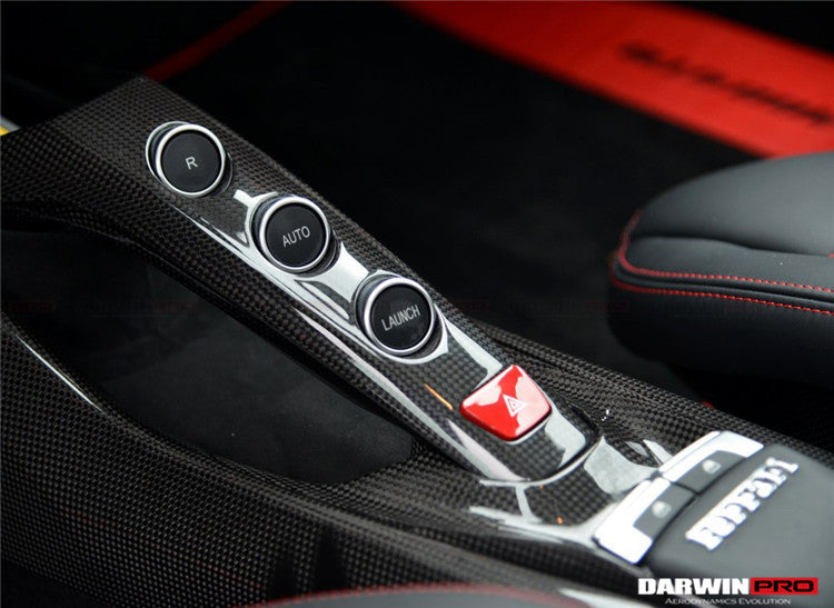 2015-2019 Ferrari 488 GTB/Spyder Dry Carbon Fiber Bridge Control