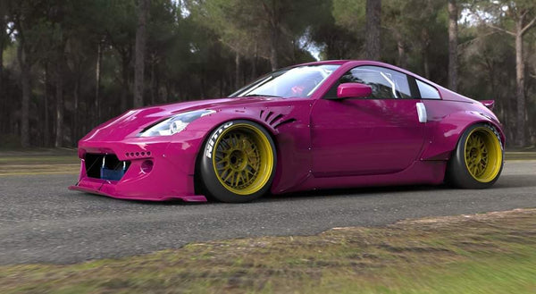 Rocket Bunny V2 Aero - Nissan 350Z ( Z33) w/ Duck Tail