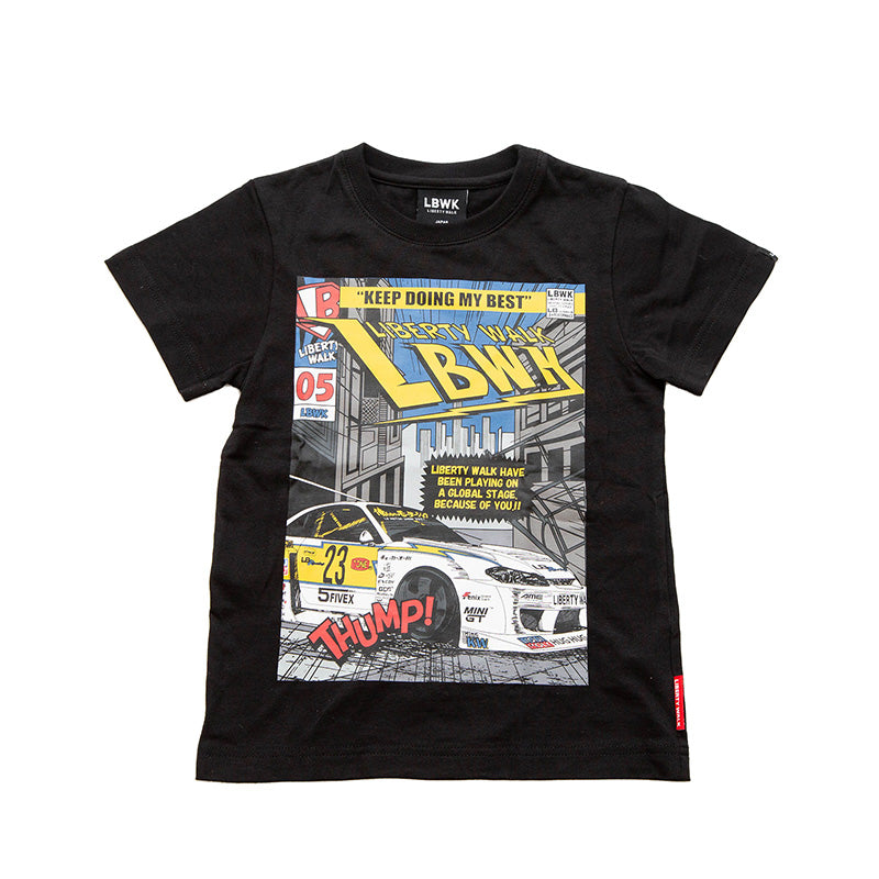 LBWK Comic Kids Tee SILVIA – LTMOTORWERKS