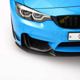 BMW M3 F80 & M4 F82 CARBON FIBER FRONT BUMPER CANARD