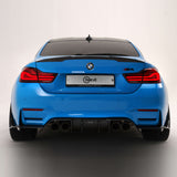 BMW M3 F80 & M4 F82 CARBON FIBER REAR DIFFUSER
