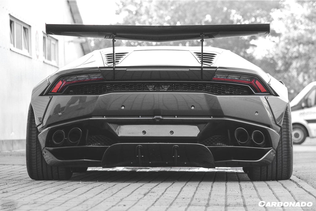 2015-2020 Lamborghini Huracan LP610/LP580 DE Style Rear Diffuser