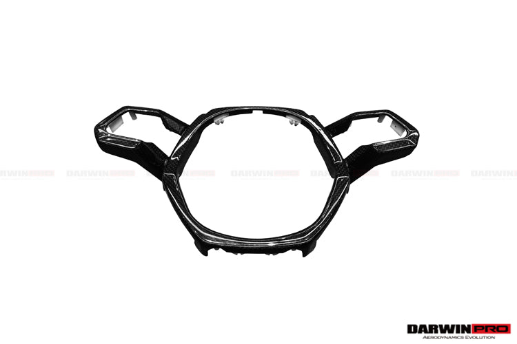 2015-2022 Lamborghini Huracan LP610/LP580 Autoclave Carbon Fiber Center Steering Wheel Trim