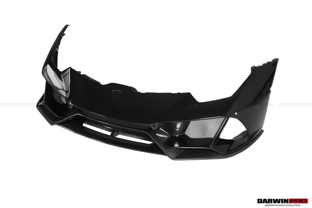 2015-2022 Lamborghini Huracan LP610/LP580/EVO EVO-4WD Style Partial Carbon Front Bumper