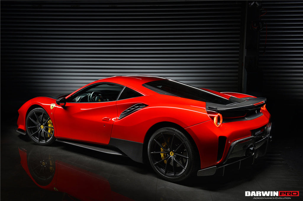 2015-2020 Ferrari 488 GTB/Spyder Pista Style Quarter Panel Side Scoops