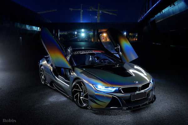 2014-2018 BMW i8 BZK Carbon Fiber Trunk Spoiler