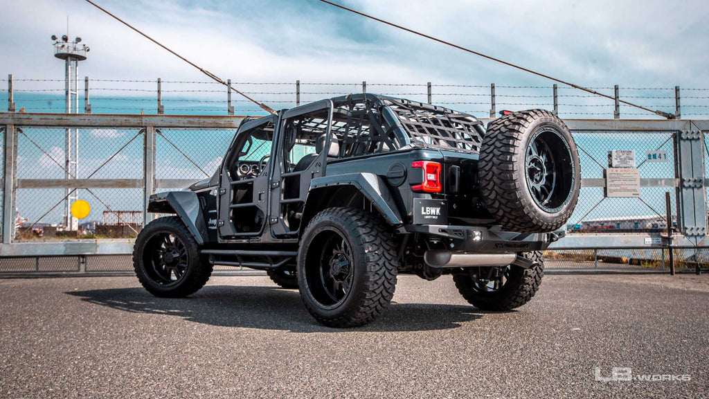 LB-WORKS FAIRLINE Jeep Wrangler (JL)Body kit (For UNLIMITED SAHARA and UNLIMITED RUBICON)(FRP)