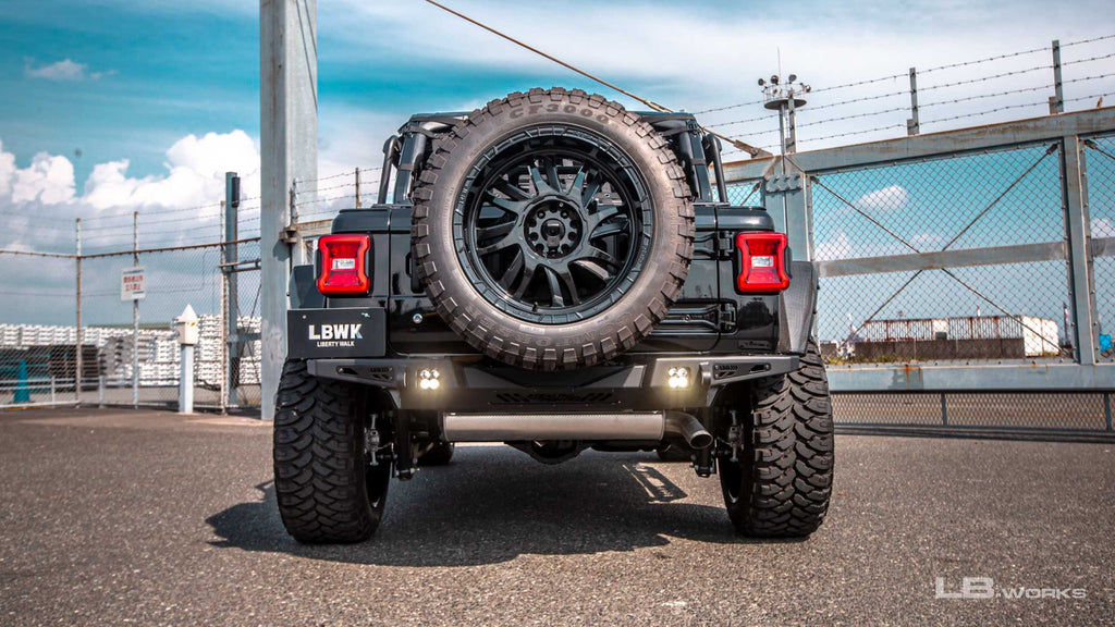 LB-WORKS FAIRLINE Jeep Wrangler (JL)Body kit (For UNLIMITED SAHARA and UNLIMITED RUBICON)(FRP)
