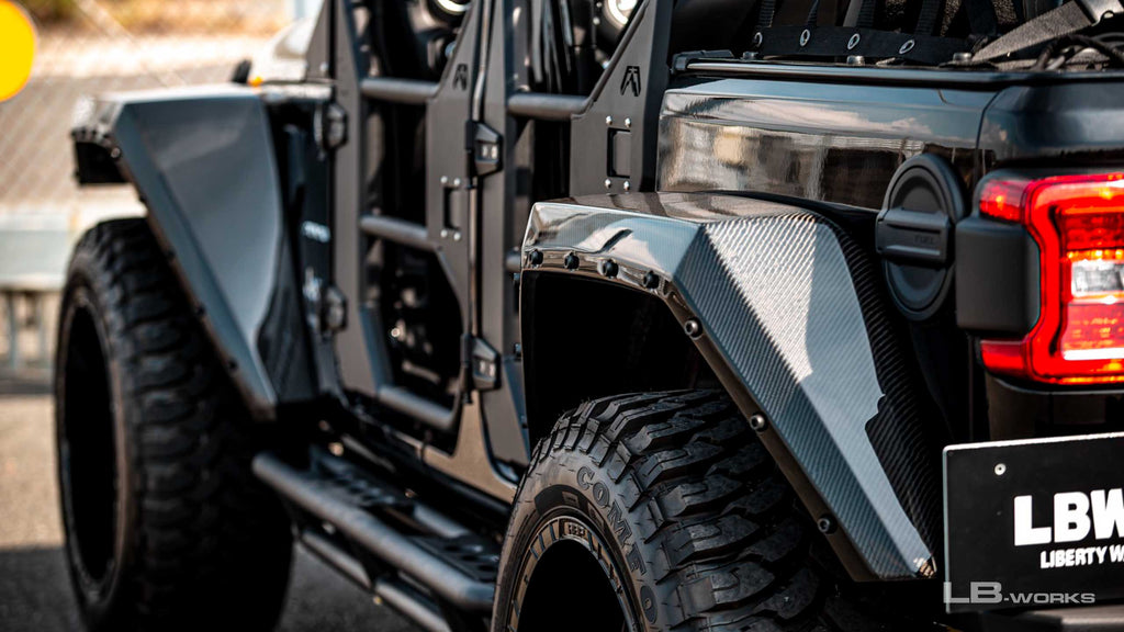 LB-WORKS FAIRLINE Jeep Wrangler (JL)Body kit (For UNLIMITED SAHARA and UNLIMITED RUBICON)(FRP)