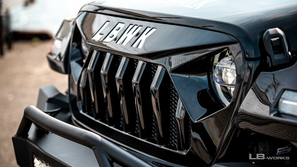 LB-WORKS FAIRLINE Jeep Wrangler (JL)Body kit (For UNLIMITED SAHARA and UNLIMITED RUBICON)(FRP)