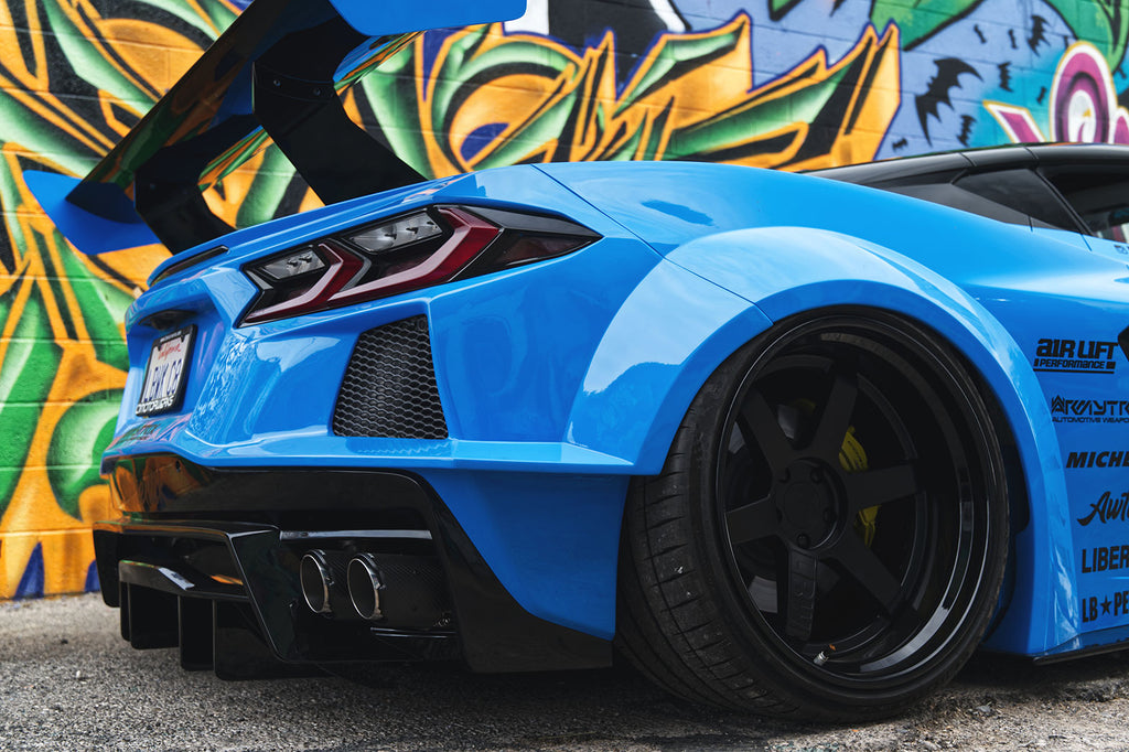 LB-Silhouette WORKS CHEVROLET CORVETTE C8 Complete Body kit (CFRP)