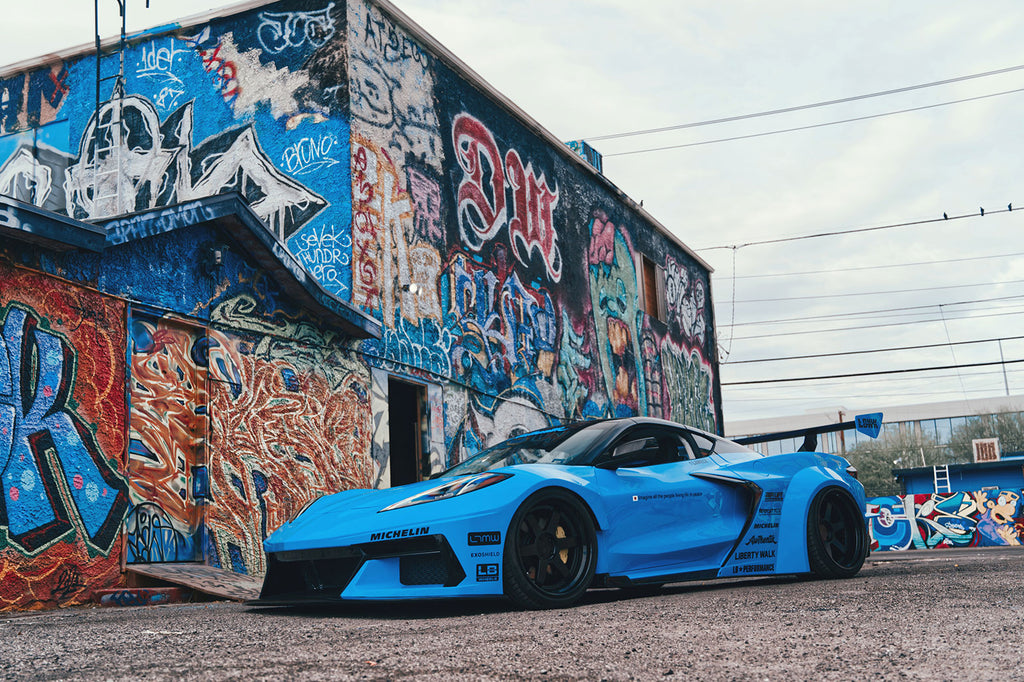 LB-Silhouette WORKS CHEVROLET CORVETTE C8 Complete Body kit (CFRP)