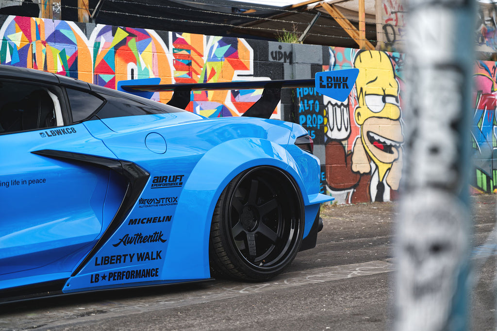 LB-Silhouette WORKS CHEVROLET CORVETTE C8 Complete Body kit (CFRP)