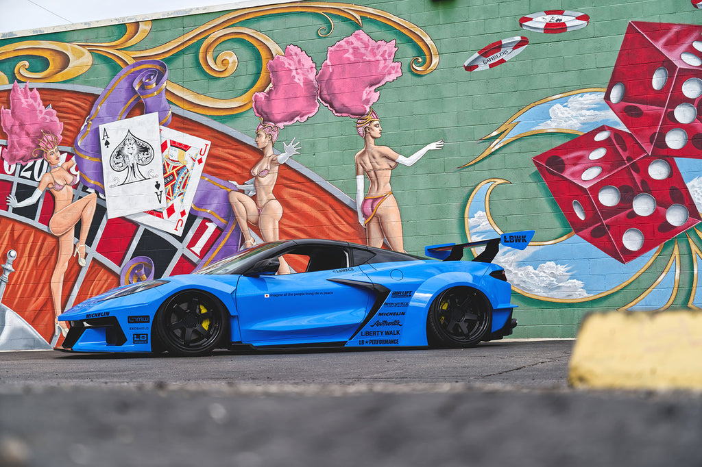 LB-Silhouette WORKS CHEVROLET CORVETTE C8 Complete Body kit (CFRP)