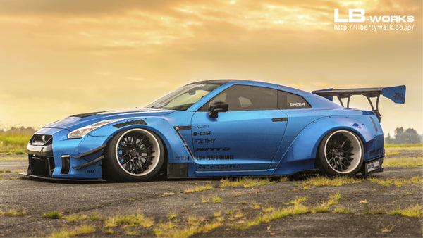LB-WORKS NISSAN GT-R R35 type 2 Complete body kit 〜2016y (FRP) –  LTMOTORWERKS