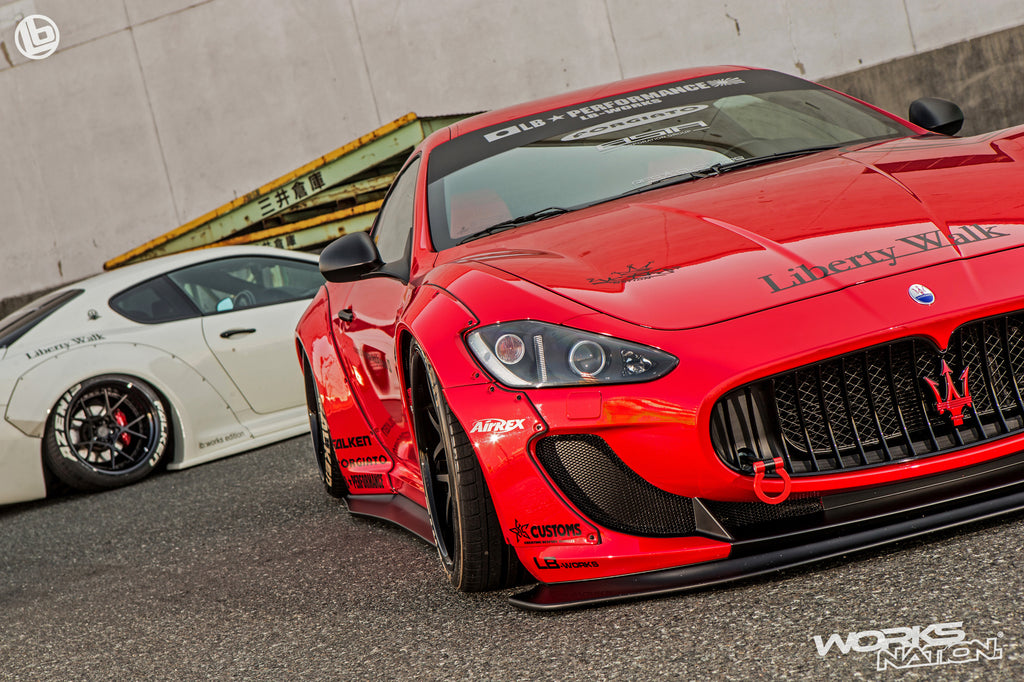 LB-WORKS MASERATI GranTurismo complete body kit (Other grade) (CFRP)