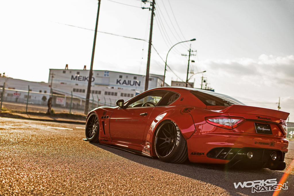 LB-WORKS MASERATI GranTurismo complete body kit (Other grade) (CFRP)