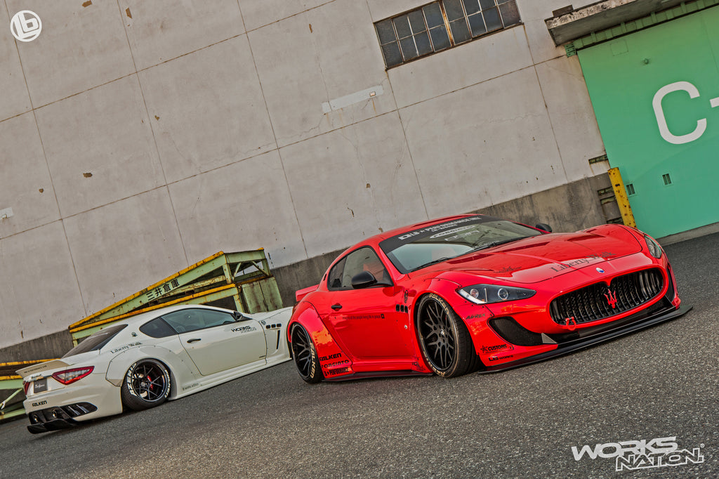 LB-WORKS MASERATI GranTurismo complete body kit (Other grade) (CFRP)