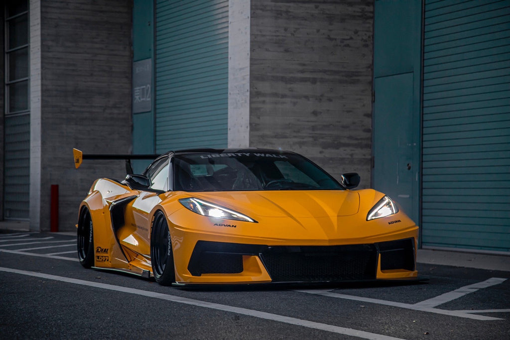 LB-Silhouette WORKS CHEVROLET CORVETTE C8 Complete Body kit (CFRP)