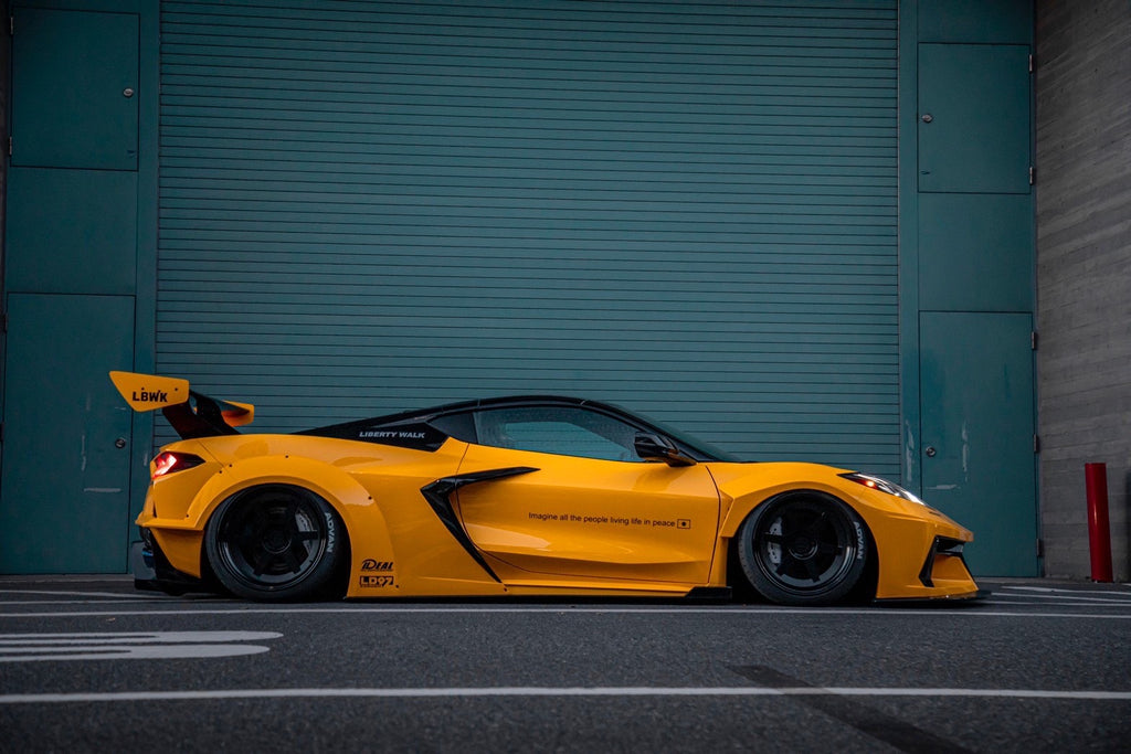 LB-Silhouette WORKS CHEVROLET CORVETTE C8 Complete Body kit (CFRP)