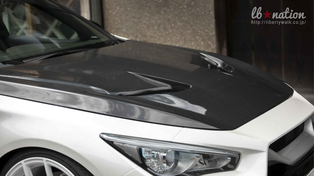 lb★nation NISSAN V37 SKYLINE / INFINITI Q50 (CFRP)