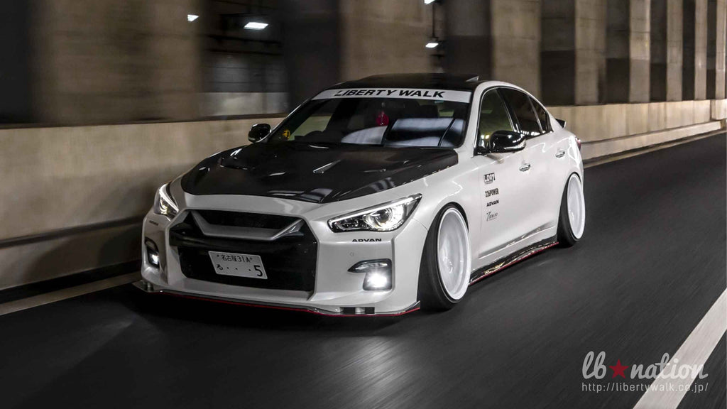 lb★nation NISSAN V37 SKYLINE / INFINITI Q50 (CFRP)