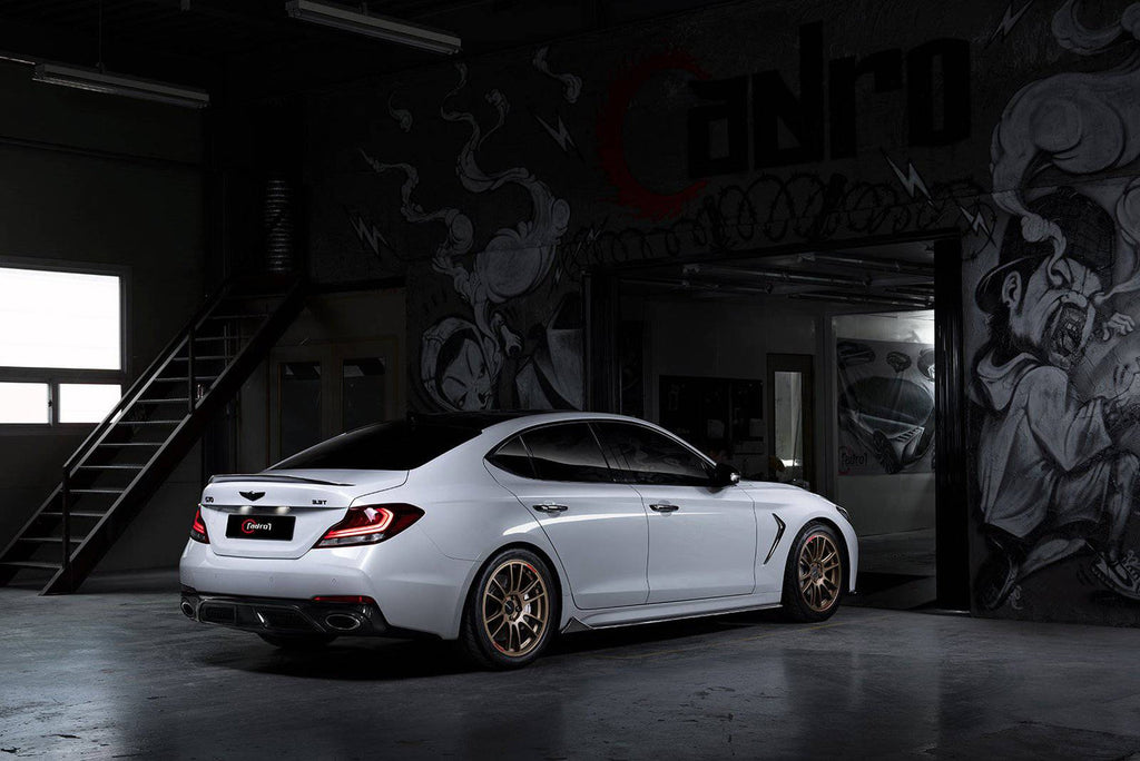 GENESIS G70 CARBON FIBER SIDE SKIRT V1