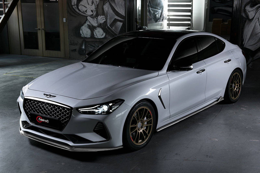 GENESIS G70 CARBON FIBER SIDE SKIRT V1