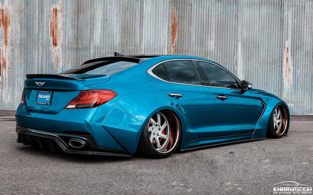 GENESIS G70 CARBON FIBER TRUNK SPOILER V1