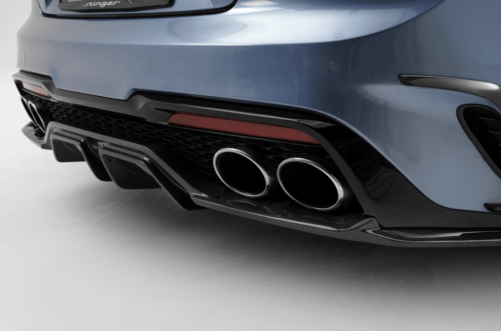 2022 KIA STINGER CARBON FIBER MEISTER REAR DIFFUSER V3