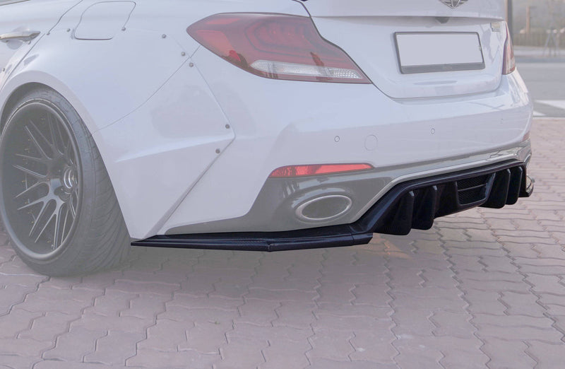 GENESIS G70 3.3L CARBON FIBER V2 REAR DIFFUSER