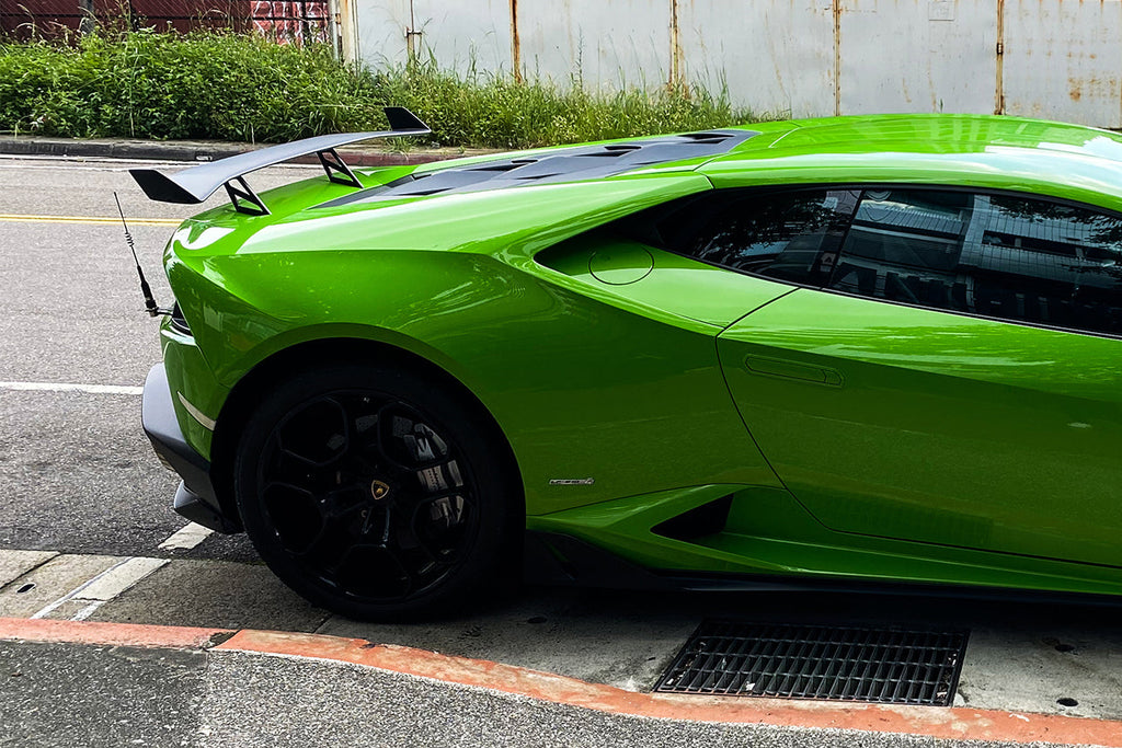 2015-2020 Lamborghini Huracan LP610/LP580 AO Style Carbon Fiber Trunk Spoiler