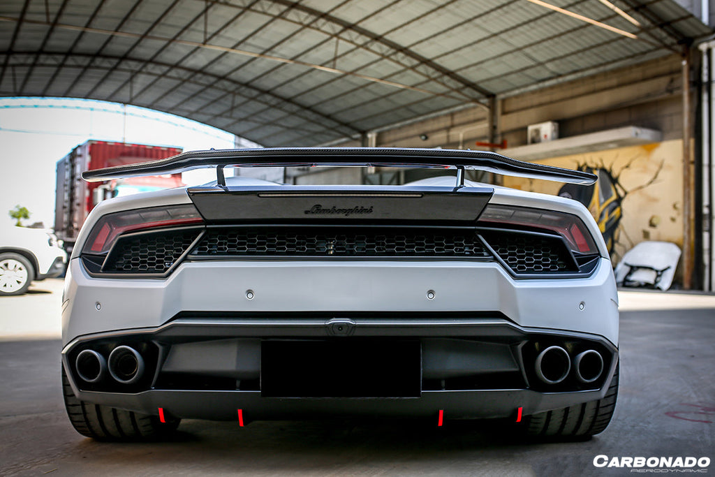2015-2020 Lamborghini Huracan LP610/LP580 VRS-II Style Carbon Fiber Trunk Spoiler