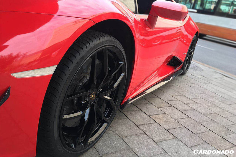 2015-2020 Lamborghini Huracan LP610/LP580 RZS Style Carbon Fiber Side Skirts