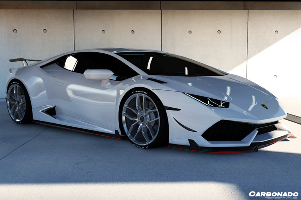 2015-2020 Lamborghini Huracan LP610/LP580 RZS Style Carbon Fiber Side Skirts