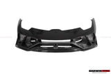 2015-2020 Lamborghini Huracan LP610/LP580 BKSS Style Partial Carbon Front Bumper w/ Lip