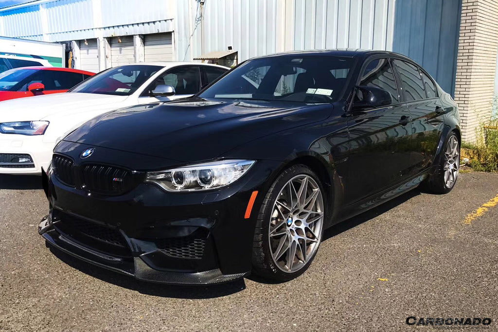 2014-2020 BMW M3 F80 & M4 F82 VA Style Carbon Fiber Front Lip