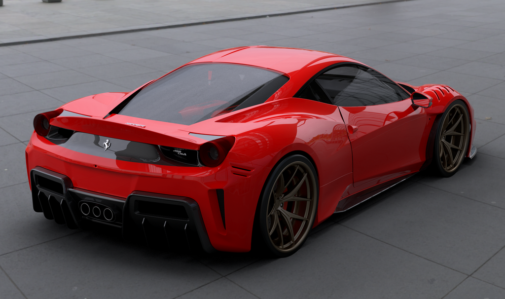DUKE DYNAMICS Ferrari 458 widebody