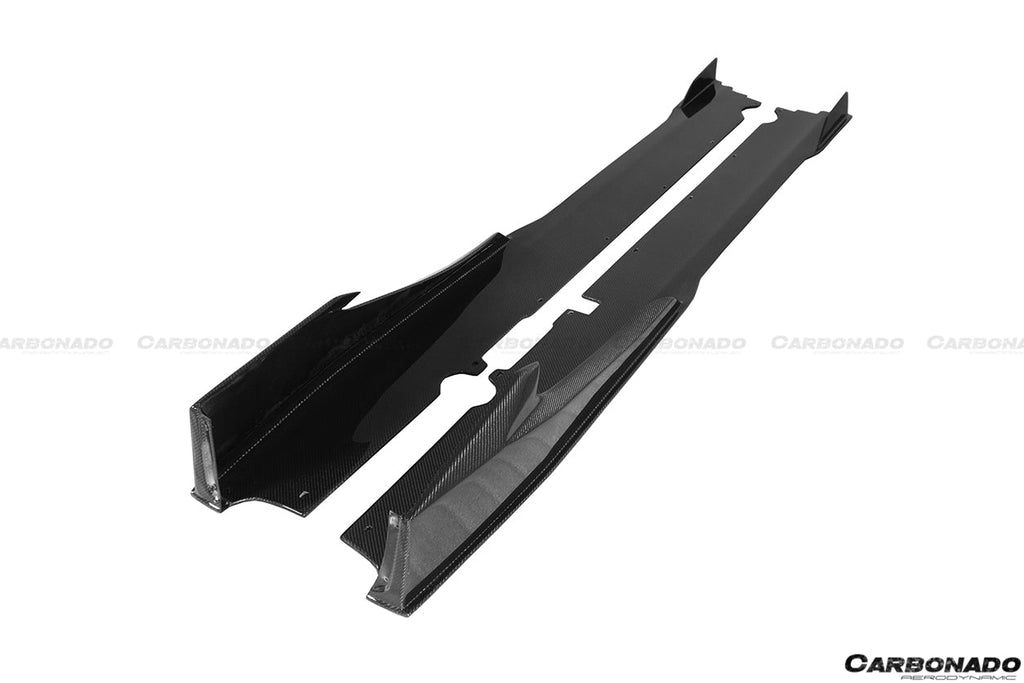 2015-2020 Lamborghini Huracan LP610/LP580 MD Style Carbon Fiber Side Skirts